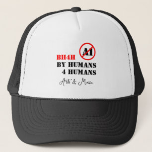 Door Mensen 4 Mensen / Kunst & Muziek (BH4H) Trucker Pet