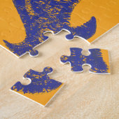 DOOR MIDDEL VAN EEN BENADERING BEREIKTE puzzel van Legpuzzel (Zijkant)