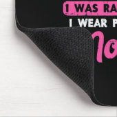 Door Mijn Helden Roze Voor Mama Borstkanker Bewust Muismat (Hoek)