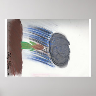 Door mijn stormen poster