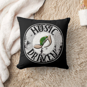 Door muziek aangedreven kussen