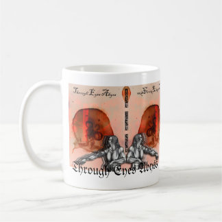 "Door ogen afgrond" Merch Koffiemok