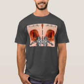 "Door ogen afgrond" Merch T-shirt (Voorkant)