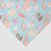 Door ontwerp 9 van de Reeks van het Zee Tissuepapier (Detail)