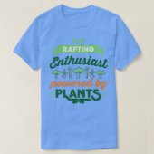 Door Rafting Enthusiast aangedreven T-shirt (Design voorkant)