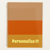 door Retro geïnspireerd Planner (Voorkant)