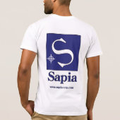 Door Sapia gebouwde T-Shirt (Achterkant)
