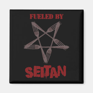 Door Seitan gevoed Magneet