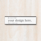 Door Sign Your Design Upload Deurbordje (Voorkant)