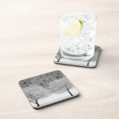 Door sneeuw bedekt landschap bier onderzetter (Rechterzijde)