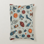 door sport pattereerde kussens (Voorkant(Verticaal))