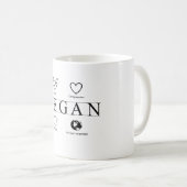 Door Vegan gedefinieerde mok (Voorkant rechts)