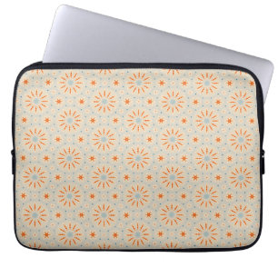 Door vuurwerk geïnspireerd patroon — laptophoes laptop sleeve