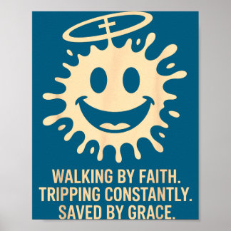 Door Wandelend Geloof Struikelen Constant Gespaard Poster