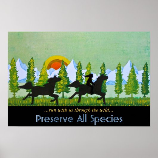 Door Wild II Poster (Voorkant)