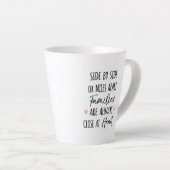 Door zij of Miles Afzonderlijke Families zijn dich Latte Mok (Rechterhoek)