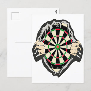Doorbraak naar de Bullseye – Ultimate Dartboard Briefkaart
