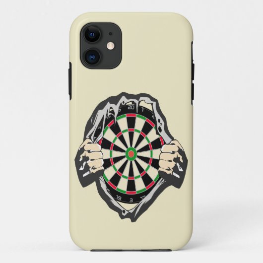 Doorbraak naar de Bullseye – Ultimate Dartboard Case-Mate iPhone Case (Achterkant)