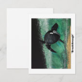 "Doorbraak" Notitiekaartje (Voorkant / Achterkant)