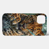 Doorbraak van luipaard Case-Mate iPhone case (Achterkant (horizontaal))