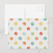 Doordacht Butterflies Stap Briefkaart (Voorkant / Achterkant)