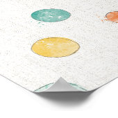 Doordacht Butterflies Stap Poster (Hoek)