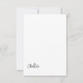 Doordacht Fotografie 'Denk aan je' Kaart (Achterkant)