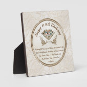 Doordacht gepersonaliseerd voor haar, aangepaste v fotoplaat (Voorkant)