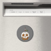 Doordacht karamel Apple Skull Magnet Magneet (Insitu (Vaatwasser))