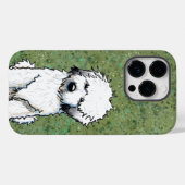 Doordacht Wheaten iPhone-draagtas Case-Mate iPhone Case (Achterkant (horizontaal))