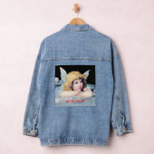 DOORDACHTE ENGEL AANGEPASTE NAAM JEAN JACKET (Hangar)