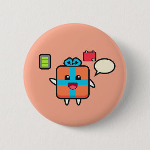 Doordachte gepersonaliseerde cadeau-ideeën 2025 ronde button 5,7 cm