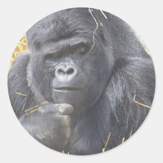 Doordachte Gorilla Sticker