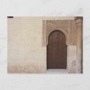Doordoorgang bij het Alhambrapaleis in Granada (Sp Briefkaart