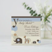 Doordrukjes voor baby's kaart (Staand voorkant)