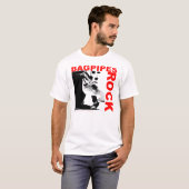 Doordruppels op wit T-shirt (Voorkant volledig)