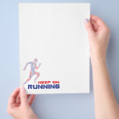 Doorgaan in gebruik flyer (Hand)