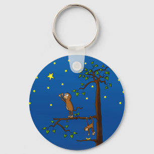 Doorgaan met het bereiken van een aap-Sleutelhange Sleutelhanger