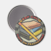 Doorgaan met het leren van boeken magneet (Voorkant / Achterkant)