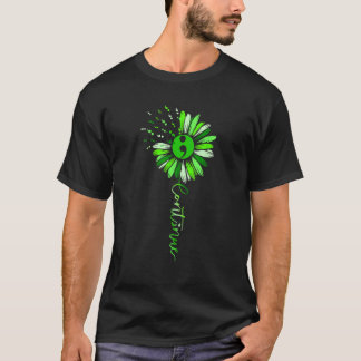 Doorgaan met Zonnebloem - Mentale Gezondheidswaars T-shirt