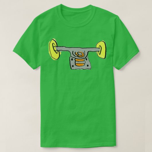 Doorgaan op vrachtwagen t-shirt (Design voorkant)