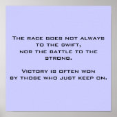 Doorgaan Poster (Voorkant)