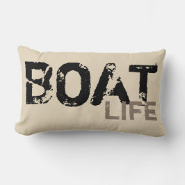 DOORGAANDE BOTSLAG AAN DE ZIJKANT | Lumbar Pillow Kussen
