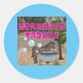 doorgesneden sticker (Voorkant)