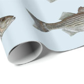 Doorgesneden vispatroon cadeaupapier (Rol Hoek)