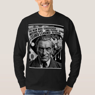 doorgewinterde veteraan t-shirt