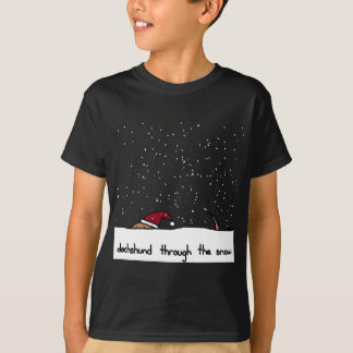 doorheen de sneeuw t-shirt