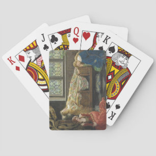 Doornroosje (door John Collier) Pokerkaarten