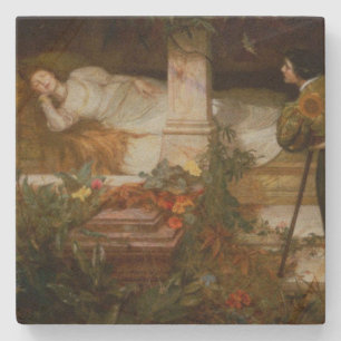 Doornroosje (Hemelse Prins en Prinses) Stenen Onderzetter
