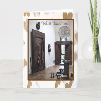 Doors of Adventures / Een Valentijnsdag Kaart